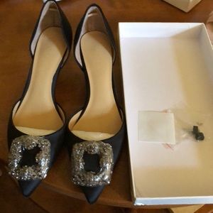 ❤️sold❤️Black pump with small heels